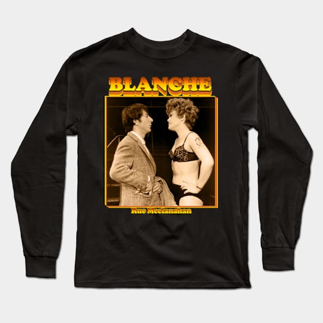 Blanche Sexy 80s Long Sleeve T-Shirt by CrazyRich Bimasakti1'no11